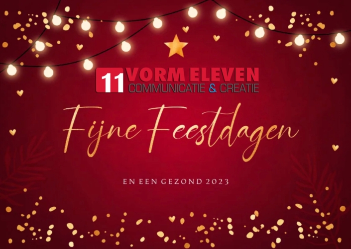 Reclamebureau-Friesland-Vorm Eleven CC-Prettige kerstdagen en gezond succesvol 2023